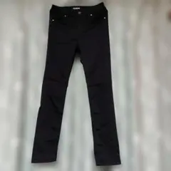 CLOSSH ブラックデニム スリムフィット