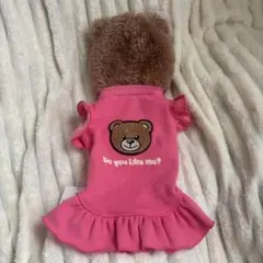 circus circusクマちゃんワンピースピンクSのサムネイル