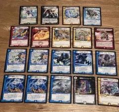 デュエルマスターズ カード 19枚セット 묶음 판매 デッキパーツ素材取り