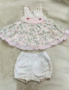 スーリー ラポシェビスキュイ 70 80 90 ワンピース ショートパンツ