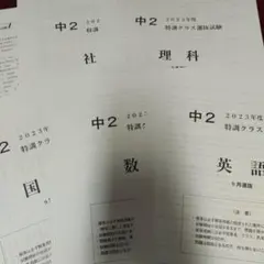 2026年最新】早稲アカ 特訓選抜 中2の人気アイテム - メルカリ