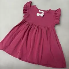 birthday party（BEBE） ピンク ワンピース 90サイズのサムネイル