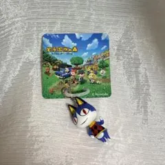 どうぶつの森 みしらぬネコ めじるしチャーム マスコット