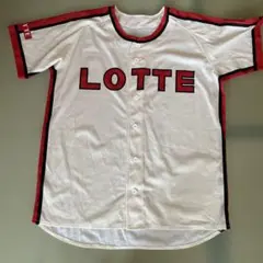 LOTTE ユニフォーム ホワイト/レッド