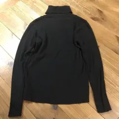 zootie リブ　ハイネック　ニット