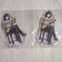 鬼滅の刃 AGF2024 純喫茶 アクリルスタンド 伊黒小芭内 2点セット