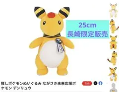 入手困難品　長崎限定　【新品】ポケモン物産展　デンリュウ　ぬいぐるみ