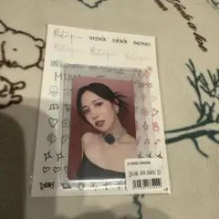 MISAMO ミナ　masterpiece くじ　トレカ　ステッカー