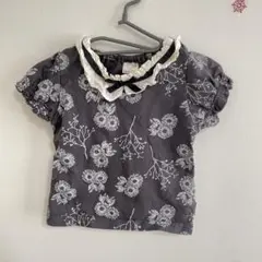 バースデイ　MEPOUREN メポルン　花柄　半袖　Tシャツ　80