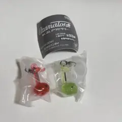 ガチャ　オタマトーン　めじるしアクセサリー　レッド　グリーン