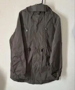 Sagan Style 大きいサイズモッズコート ミリタリー カーキ5L