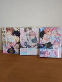 ボーイズラブ漫画 3冊セット