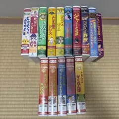 VHS ビデオ まとめ売り セット ディズニー トトロ ピカチュウ アッコちゃん
