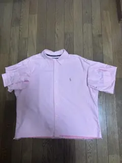 Ralph Lauren ピンク シャツ XL 元値13000古着屋