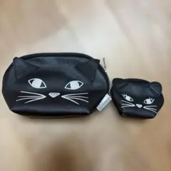 LOWRYS FARM 猫型ポーチ 2点セットのサムネイル