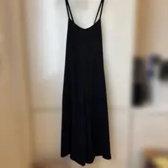 ビアズリー　サロペット　ブラック