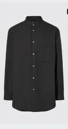 UNIQLO ＋J スーピマコットンオーバーサイズスタンドカラーシャツ 長袖