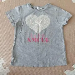 【a.v.v】 ラメハート Tシャツ 110サイズのサムネイル