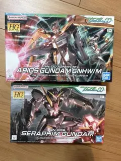 HG アリオスガンダム GNHW／M セラヴィーガンダムGNHW/B セット