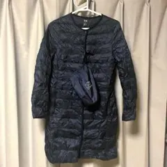 ユニクロ　ウルトラライトダウン　ロング　ネイビー　紺　Sサイズ　ジャケット