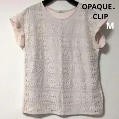OPAQUE.CLIP レース切り替え 半袖カットソーのサムネイル