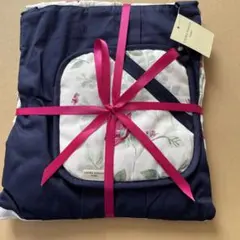 レア未使用 ローラアシュレイ ロージズ ワンピース エプロン リボン レア未使用 ローラアシュレイ ロージズ ワンピース エプロン