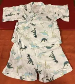 プティマイン　甚平　80 男の子　恐竜