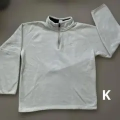 ノースフェイス　フリースジャケット　ハーフジップ　古着　アウトドア　防寒　XL