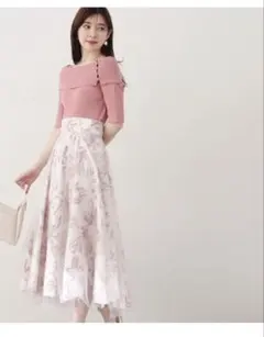 proportion body dressing チュールフラワースカート