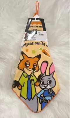 【新品】ディズニー ズートピア ループ付きタオル ニック＆ジュディ