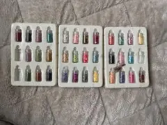 ネイルアート用グリッター＆パーツセット