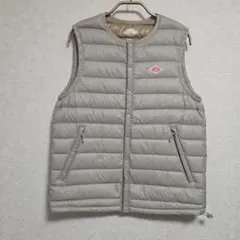 DANTON グレー インナーダウンベスト