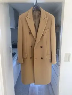 ÉDIFICE ベージュ ダブルブレスト ロングコート