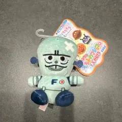 新品　アンパンマン もっちりマスコット フランケンロボくんキーホルダー　タグ付き