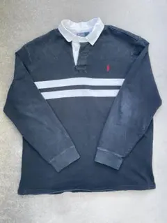 Polo by Ralph Lauren ラガーシャツ 黒