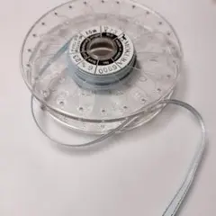 MOKUBA 하늘색 골드 스트라이프 리본