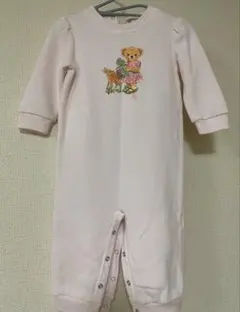 ラルフローレンロンパース　ピンク　ポロベア　ベビー　9m 75cm