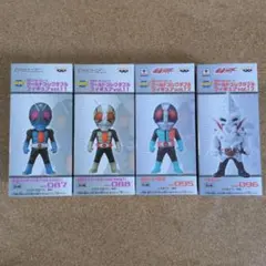 仮面ライダー ワールドコレクタブルフィギュア 4種セット