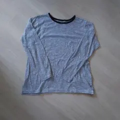 ☆Samansa Mos2☆ ストライプ長袖カットソー Fサイズ