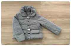 ★値下げ・プティマイン★中綿　アウター　ジャケット　120cm 　カーキ色