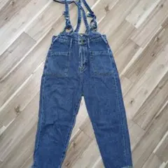 デニムサロペット