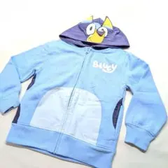 ディズニー　ブルーイ　フード付　パーカー　なりきり　ジャケット　アメリカ　前開き