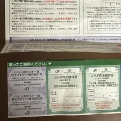 GALA湯沢スキー場 株主優待割引券