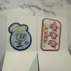 エンジェルブルー エニマイくじ F賞 刺繍 ステッカー