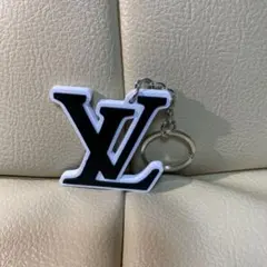 VLロゴ キーホルダー ブラック ホワイト