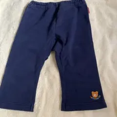 ミキハウス ネイビー ロングパンツ 90cm