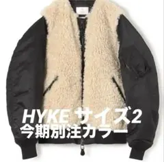 HYKE FAUX SHEARLING TYPE TOMORROWLAND 別注