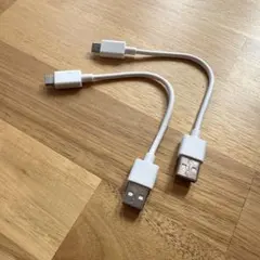 USB-C to USB-Aケーブル 約10cm 2本セット