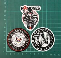 ステッカー RAMONES ラモーンズ 3枚セットのサムネイル