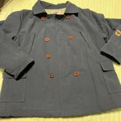 訳あり　低価格　ジャケットコート　濃紺　Ｍ